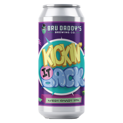 Bru Daddy's Kickin Back IPA 4pk 16oz Can 7.5% ABV