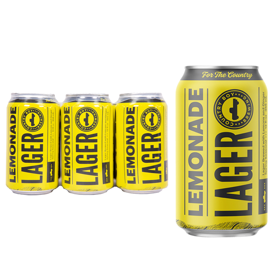 Country Boy Brewing Lemonade Lager 6pk 12oz Can 4.5% ABV