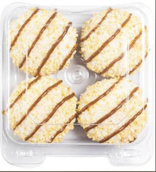 Caramel Crunch Mini Donut - 6ct