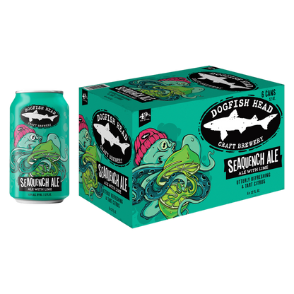 Dogfish Head SeaQuench Ale Session Sour Beer 6pk 12oz Cans