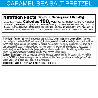 Rice Krispies Treats Bliss Caramel Sea Salt Pretzel, 1.5 oz