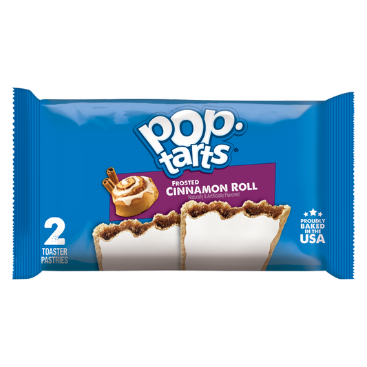 Pop-Tarts Frosted Cinnamon Roll Toaster Pastries 2ct