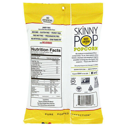 Skinny Pop White Cheddar 1oz