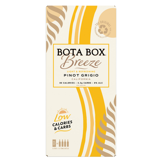 Bota Box Breeze Pinot Grigio 3L 8% ABV