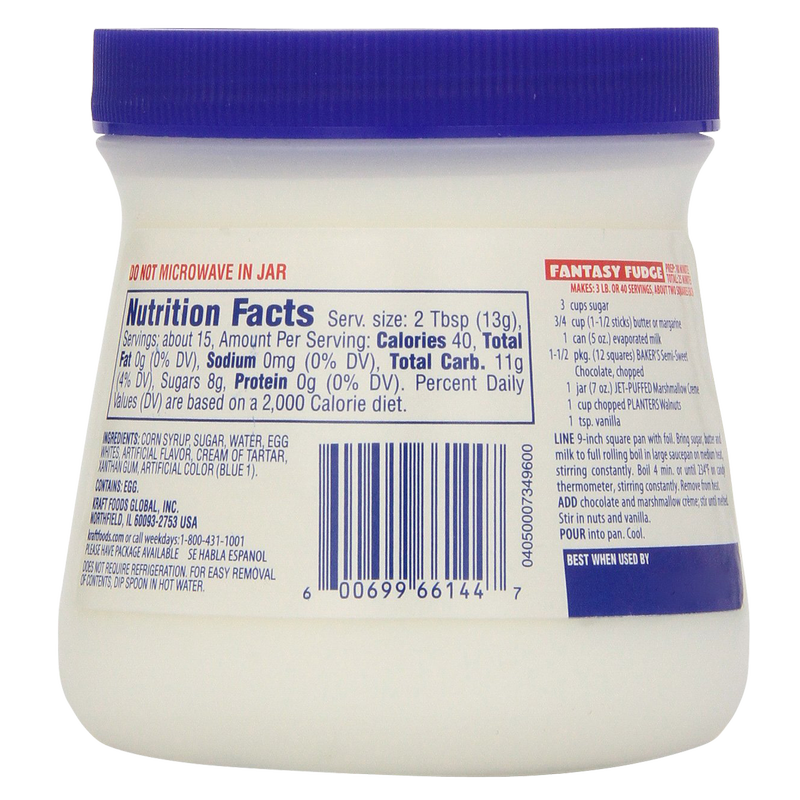 Kraft Jetpuff Marshmallow Creme