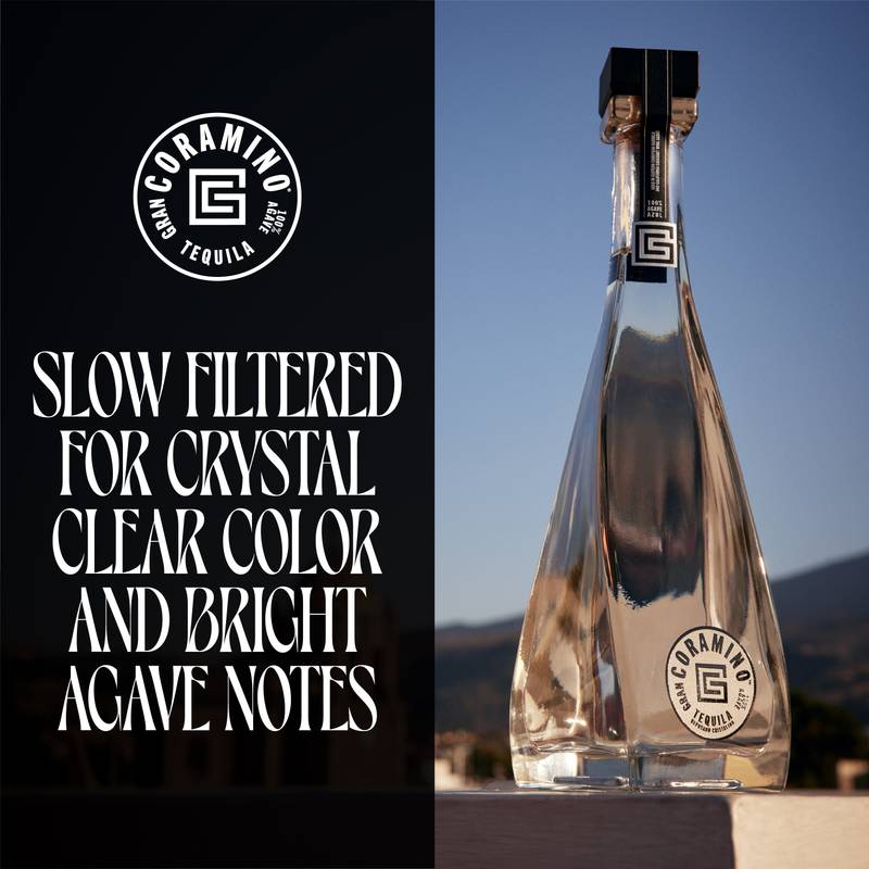 Gran Coramino Tequila Cristalino 750ml (80 Proof)