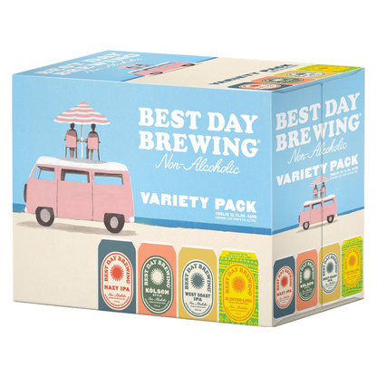 Best Day Variety Non-Alcoholic 12pk 12oz Can 0.0% ABV