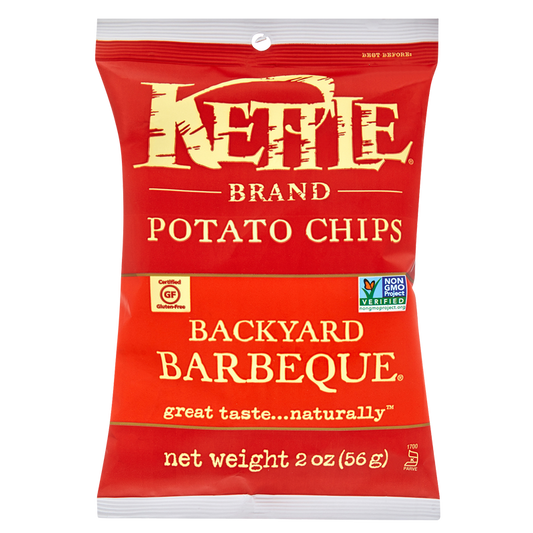Kettle Backyard Barbeque Chips, 2 oz