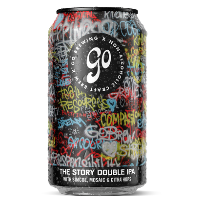 Go Brewing The Story Double IPA 6pk 12oz Can 0.5% ABV