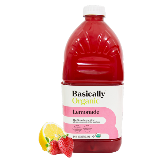 Basically Organic Strawberry Lemonade 64oz