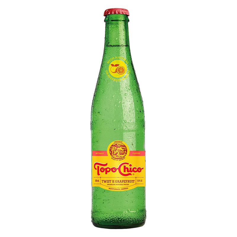Topo Chico Twist of Grapefruit 15.5oz Glass Bottle