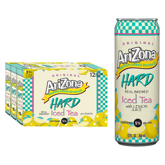Arizona Hard Lemon Tea 12pk 12oz Cans 5.0% ABV