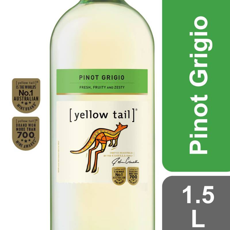Yellow Tail Pinot Grigio 1.5L
