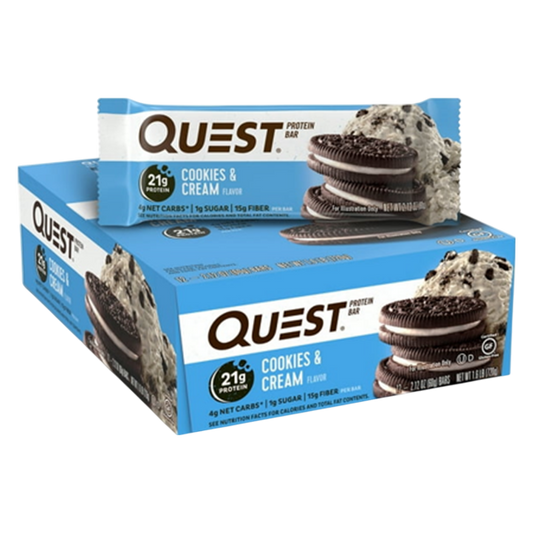 Quest Cookies & Cream Protein Bar 12 CT