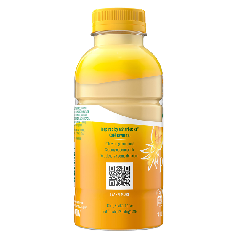Starbucks Coffee Drink Paradise Drink Pineapple 14oz Btl