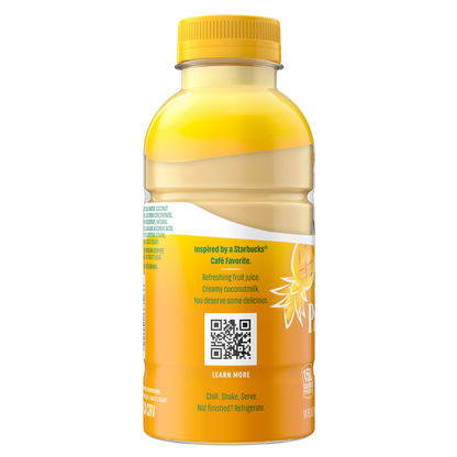 Starbucks Coffee Drink Paradise Drink Pineapple 14oz Btl