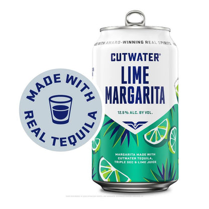 Cutwater Lime Margarita Single 12oz Can 12.5% ABV