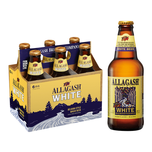 Allagash White Ale 6pk 12oz Btl 5.2% ABV