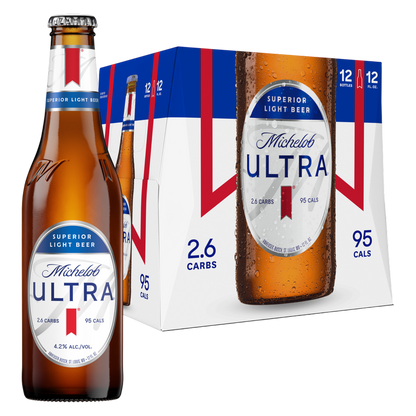 Michelob Ultra 12pk 12oz Btl 4.2% ABV