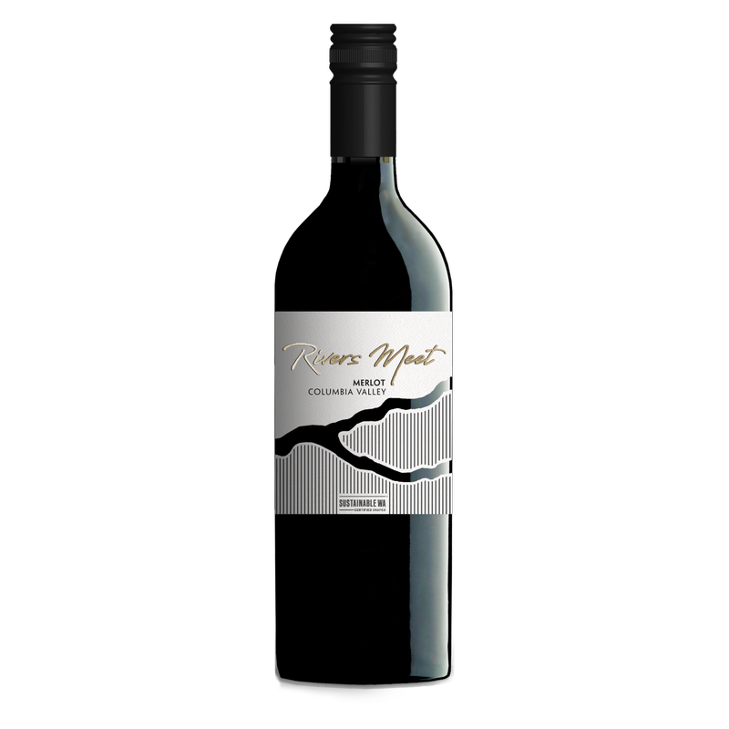 Rivers Meet Washington Merlot 750ml