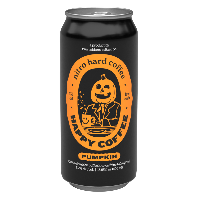Two Robbers Happy Coffee Pumpkin 4pk 16oz Can 5.2% ABV