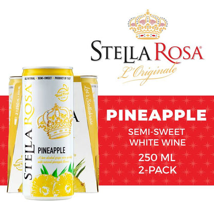 Stella Rosa Pineapple Can 2pk 250ml