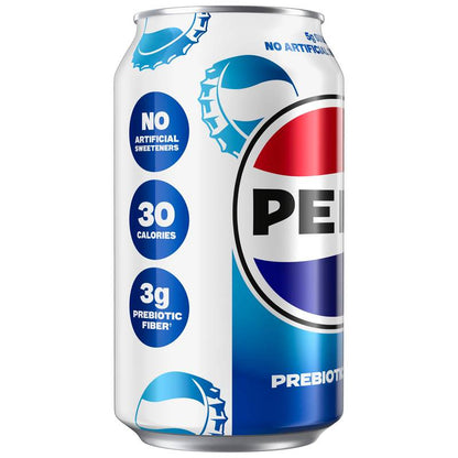 Pepsi Prebiotic Cola 12oz Can