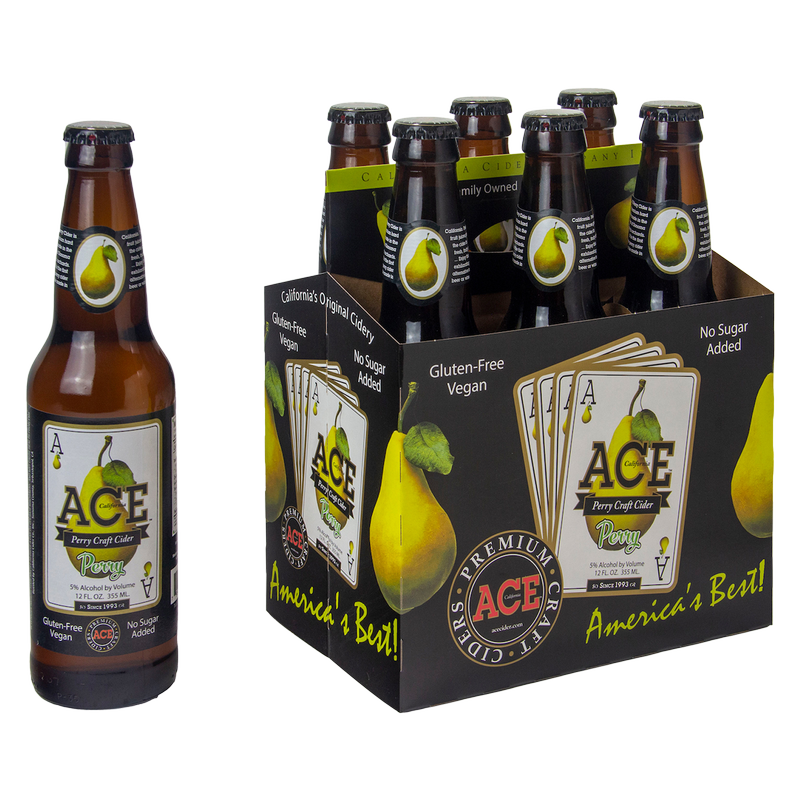 Ace Perry California Cider 6pk 12oz Btl 5.0% ABV