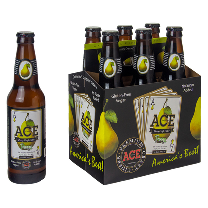 Ace Perry California Cider 6pk 12oz Btl 5.0% ABV