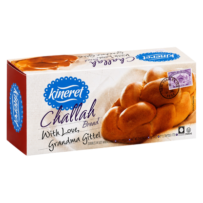 Kineret Ready-To-Bake Frozen Challah Dough - 15oz