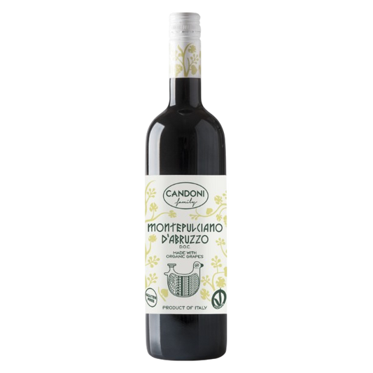 Candoni Organic Montepulciano 750ml Bottle