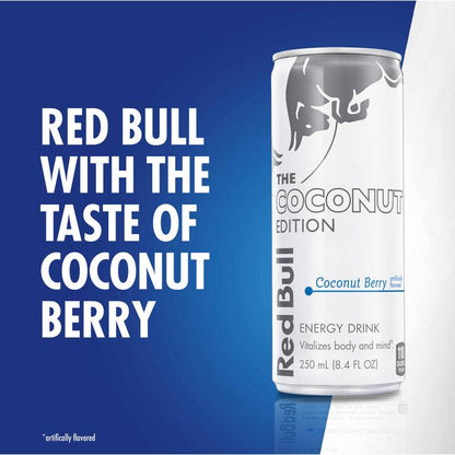 Red Bull Energy Drink Coconut Edition Coconut Berry 8.4oz Can