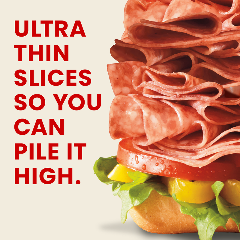 Hillshire Farm Ultra Thin Sliced Uncured Hard Salami - 7oz