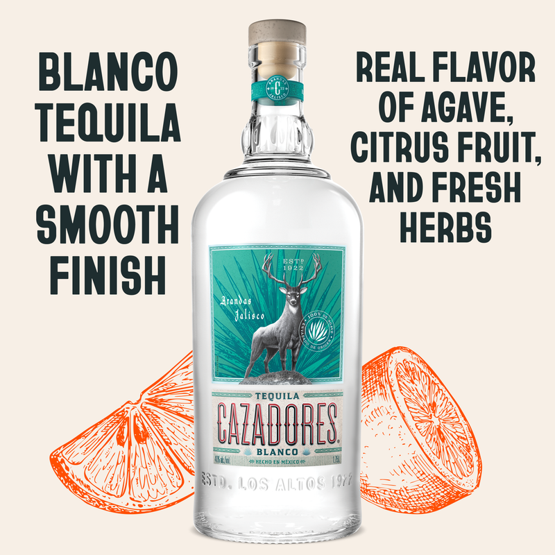 Cazadores Blanco Tequila 1.75L (80 Proof)