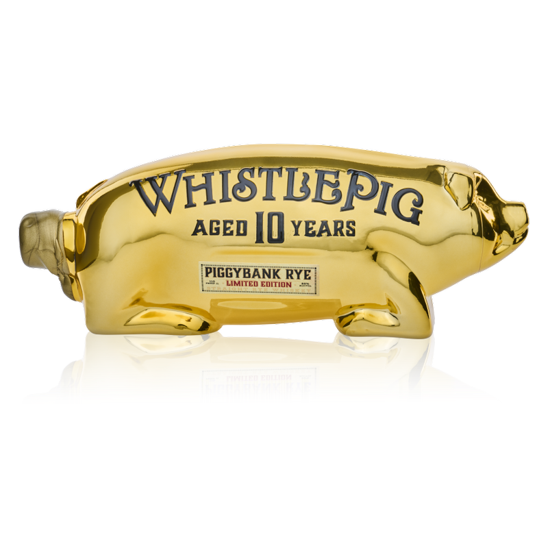 Whistlepig Rye 10 Year Limited Edition Piggybank 1L