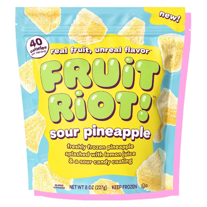 Fruit Riot Frozen Sour Pineapple 8oz