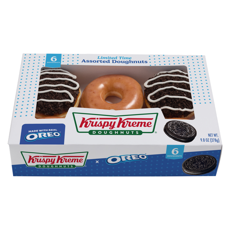 Krispy Kreme Assorted Oreo® Doughnuts - 6ct