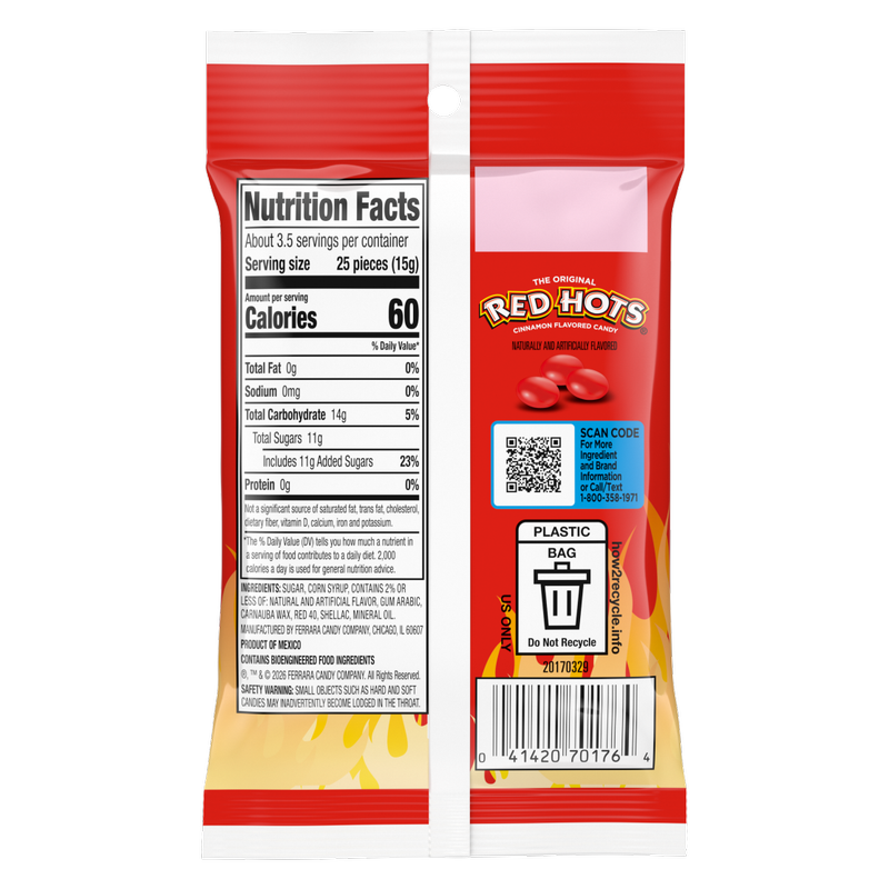 Red Hots Pocket Pack, 2 oz