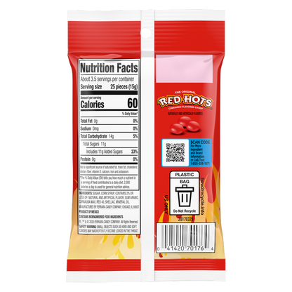 Red Hots Pocket Pack, 2 oz