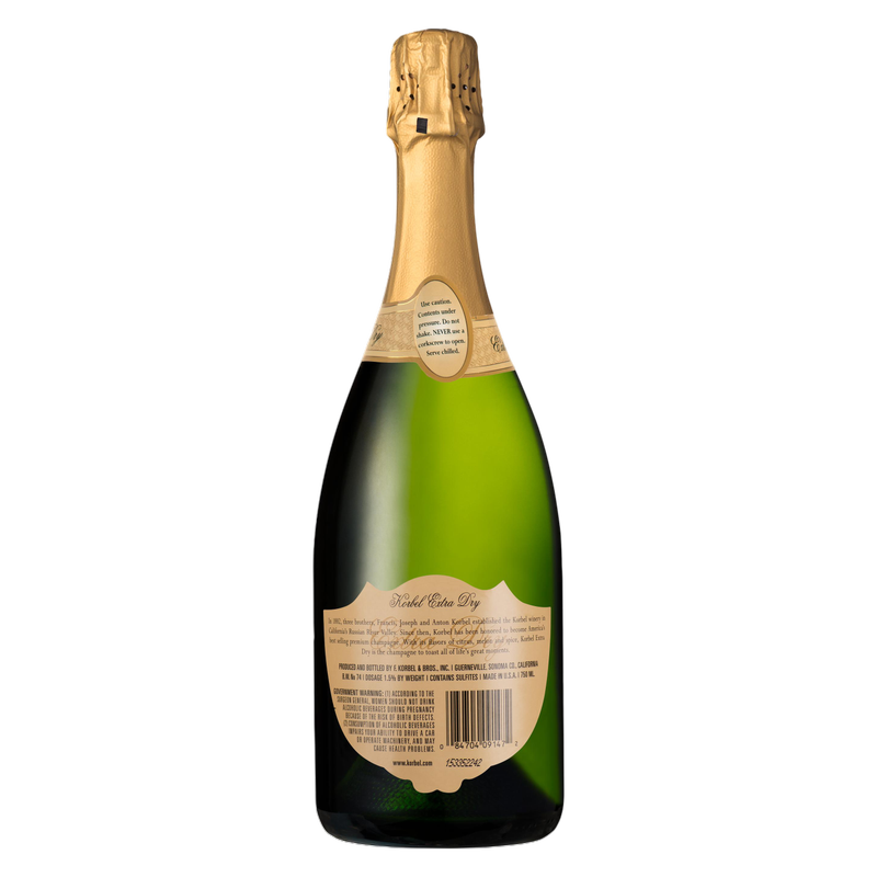 Korbel Extra Dry California Champagne 750ml