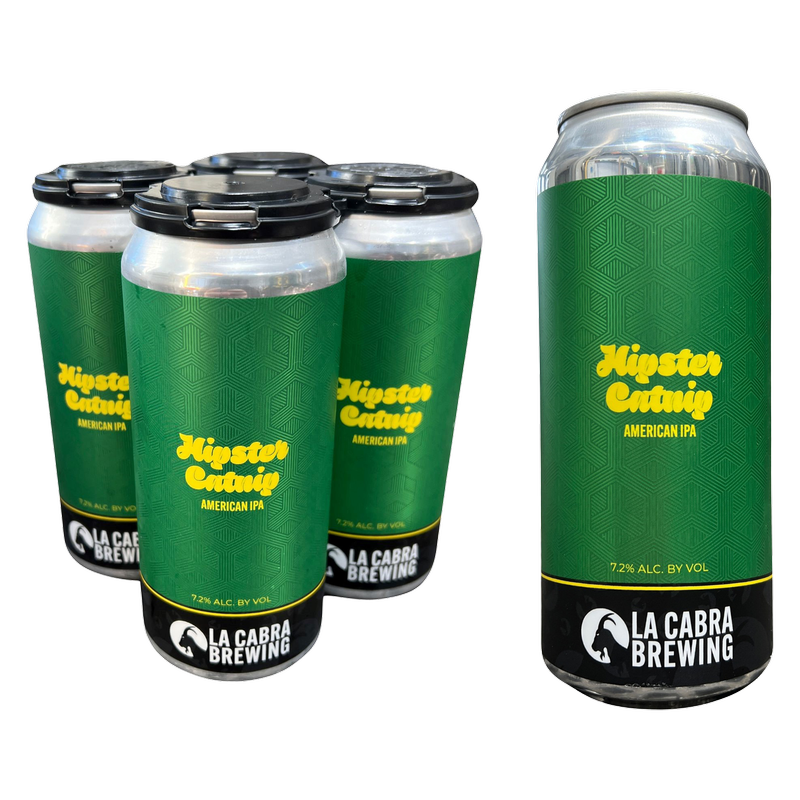 La Cabra Hipster Catnip 4pk 16oz Can 7.2% ABV