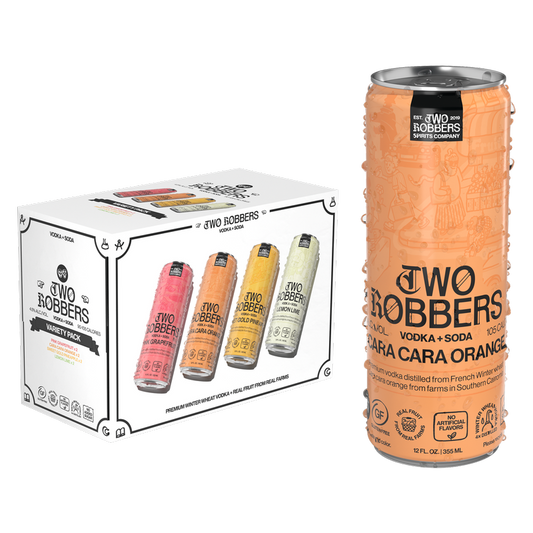 Two Robbers Vodka Soda Variety 8pk 12oz Cans