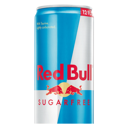 Red Bull Sugar Free Energy Drink 24pk 12oz Can- XL