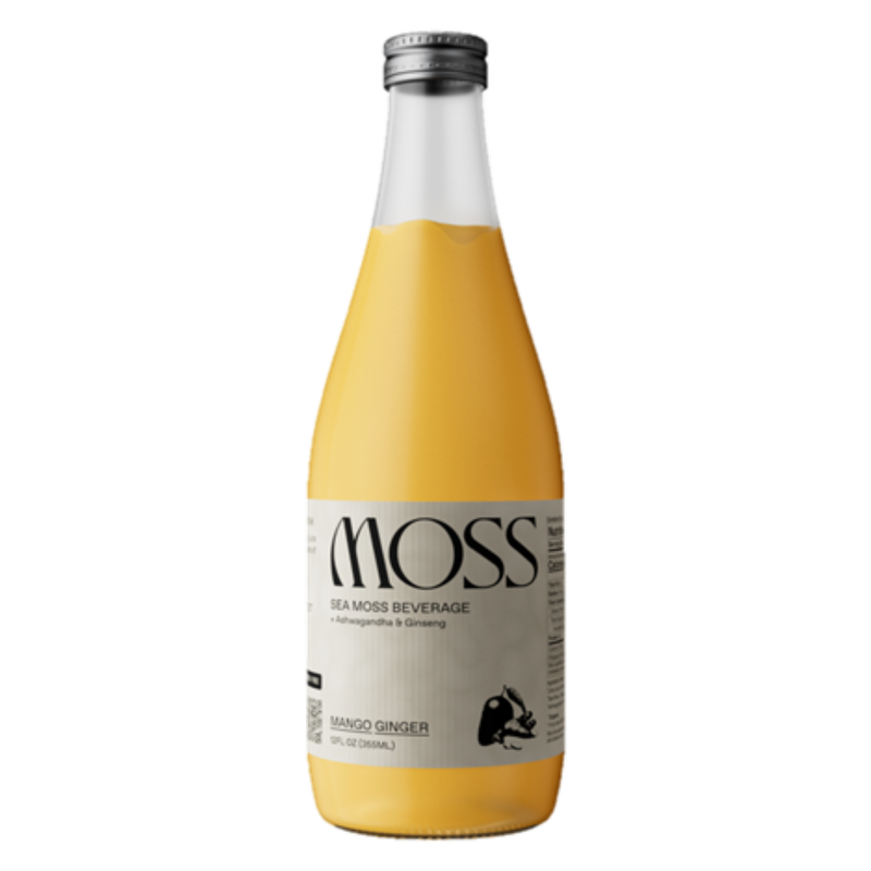 MOSS Mango Ginger Sea Moss Beverage 12oz Btl