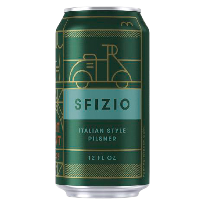Fort Point Sfizio Italian Pilsner 6pk 12oz Can