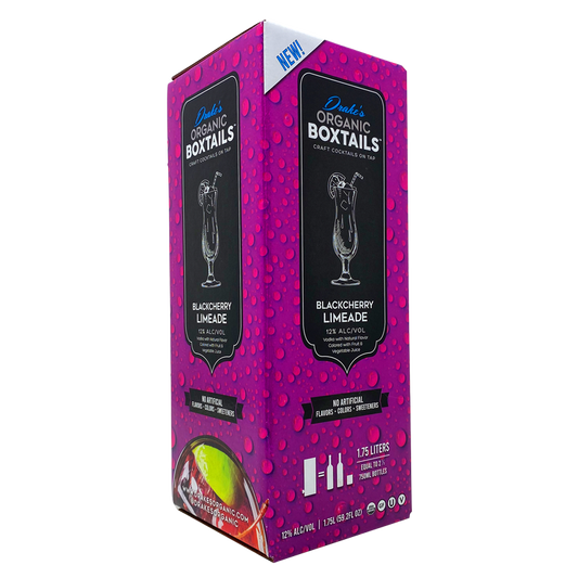 Drake's Organic Boxtail Black Cherry Limeade 1.75L (24 Proof)