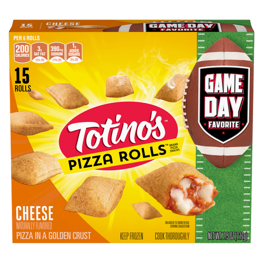 Totino's Frozen Cheese Pizza Rolls Cheese 15ct