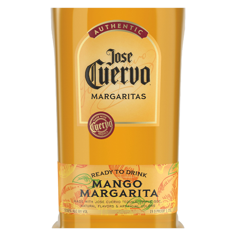 Jose Cuervo Authentic Margarita Mango Ready to Drink Cocktail 1.75L 9.95% ABV