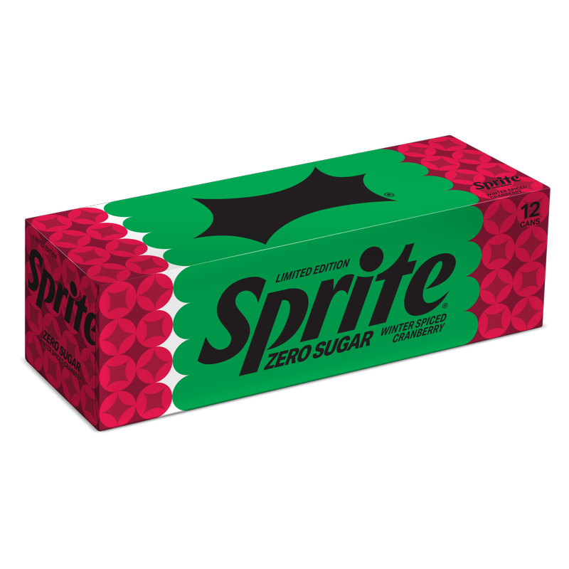 Sprite Winter Spiced Cranberry Zero Sugar 12pk 12oz Can