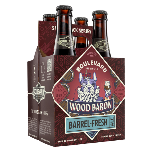Boulevard Brewing Co. Wood Baron Barrel-Fresh Ale (4PKB 12 OZ)